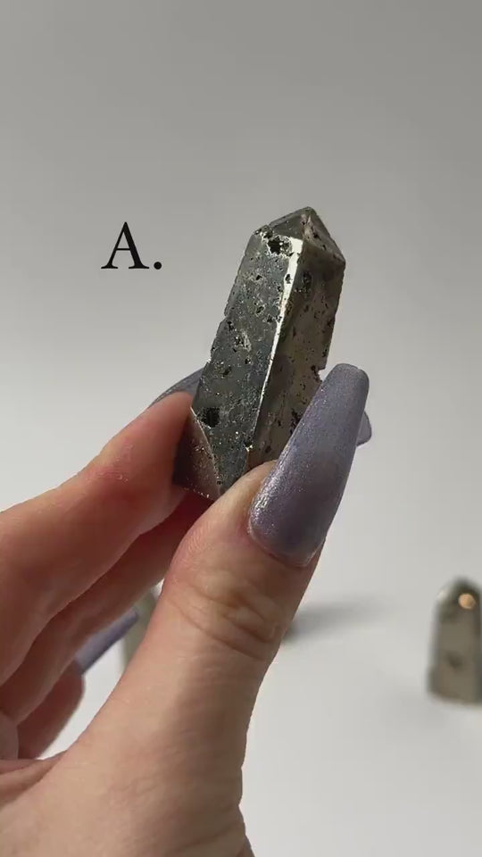 Peruvian Pyrite Obelisk | Tower